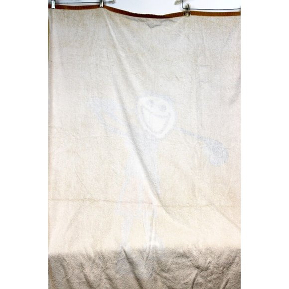 Life is Good Large Beach Towel Golf Stick Figure Man Yellow Smile Happy Summer - Picture 4 of 6